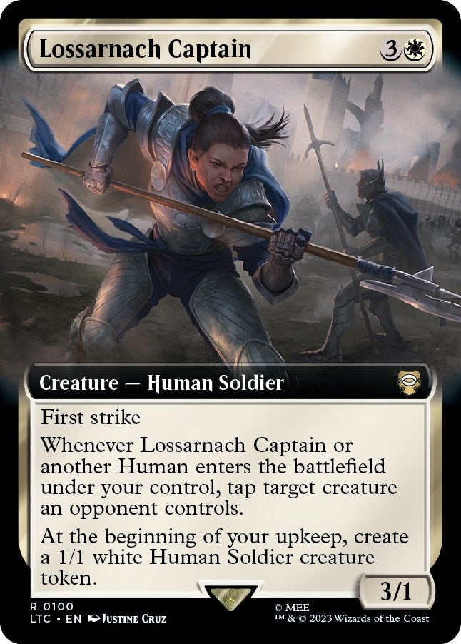 Lossarnach Captain (Extended Art) (100) (LTC)