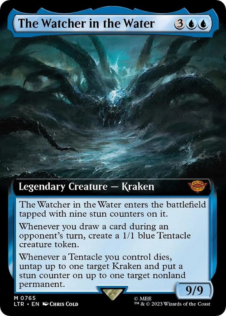 The Watcher in the Water (Extended Art) (Surge Foil) (765) (LTR)