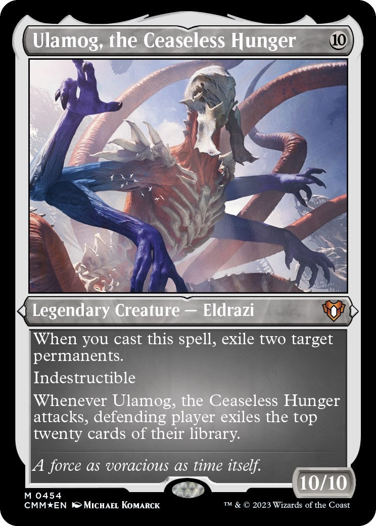 Ulamog, the Ceaseless Hunger (Foil Etched) (454) (CMM)