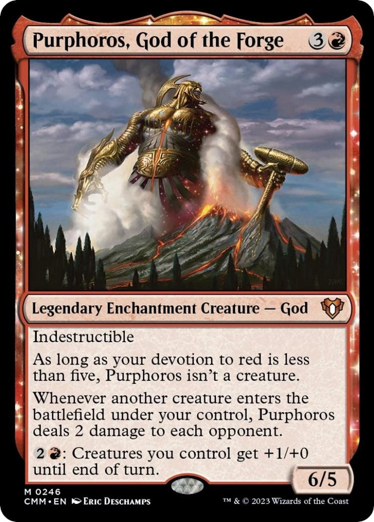 Purphoros, God of the Forge (246) (CMM)