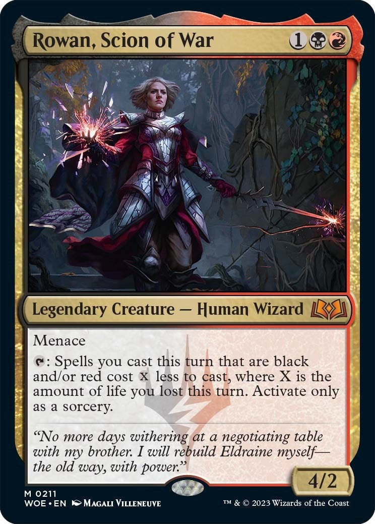 Rowan, Scion of War (211) (WOE)