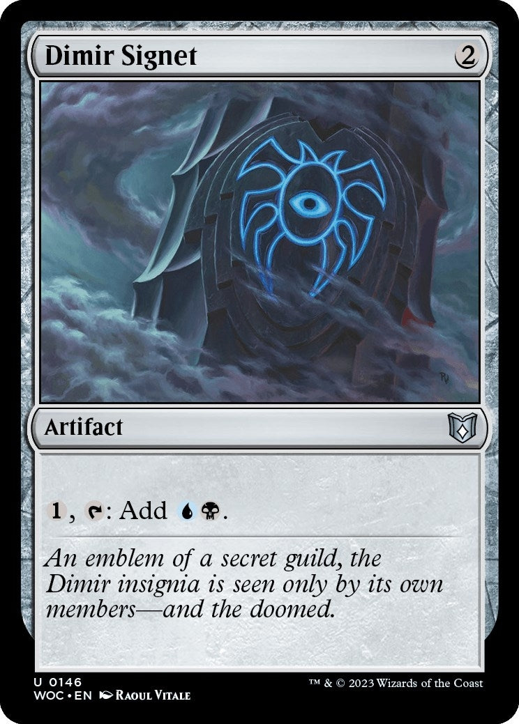 Dimir Signet (146) (WOC)
