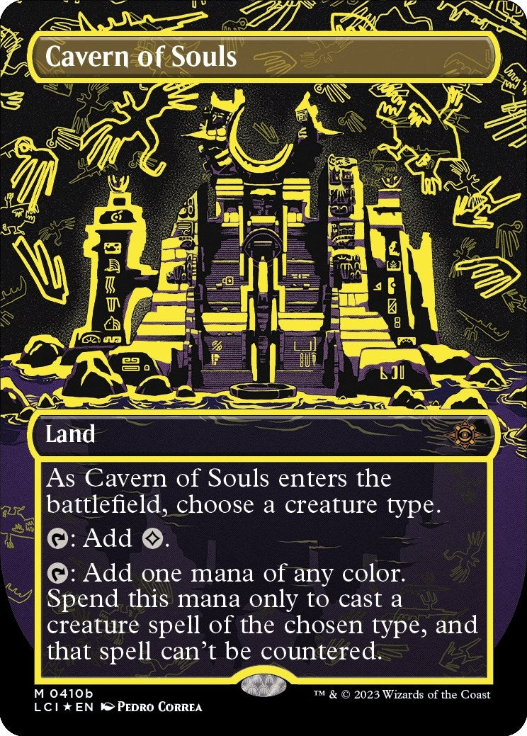 Cavern of Souls (Neon Yellow) (410b) (WPN)