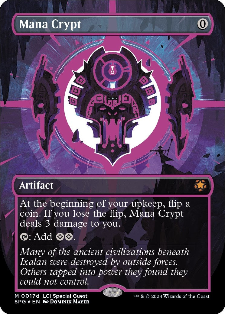 Mana Crypt (0017d) (Borderless) (17d) (SPG)