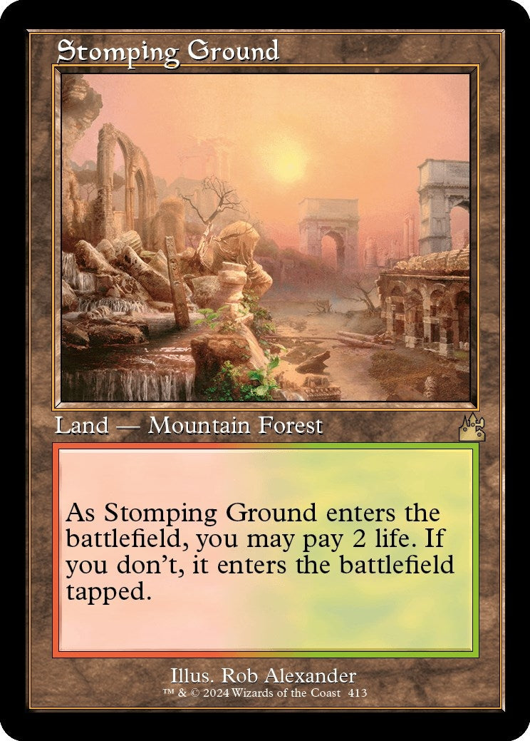 Stomping Ground (Retro Frame) (413) (RVR)