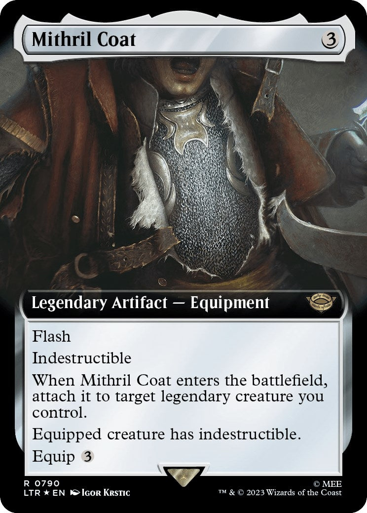 Mithril Coat (Extended Art) (Surge Foil) (790) (LTR)