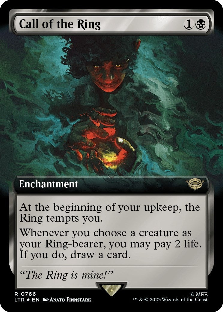 Call of the Ring (Extended Art) (Surge Foil) (766) (LTR)