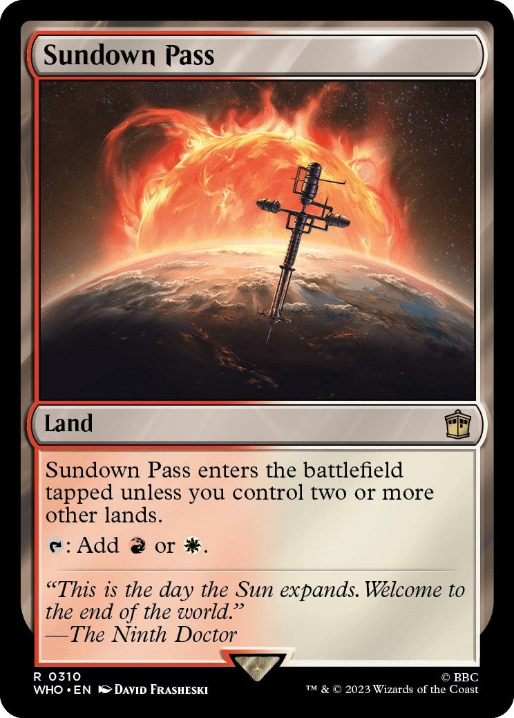 Sundown Pass (310) (WHO)