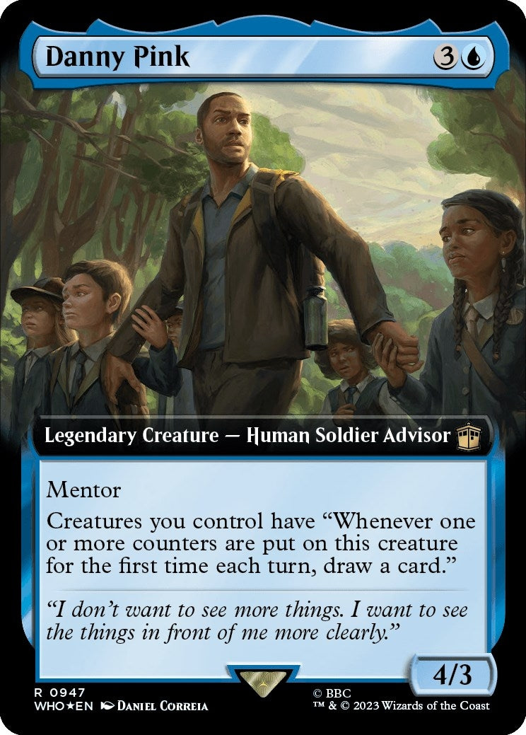 Danny Pink (Extended Art) (Surge Foil) (947) (WHO)