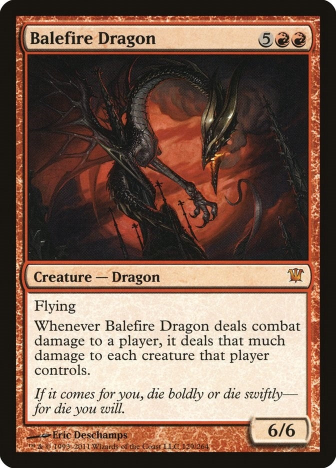 Balefire Dragon (129) (ISD)