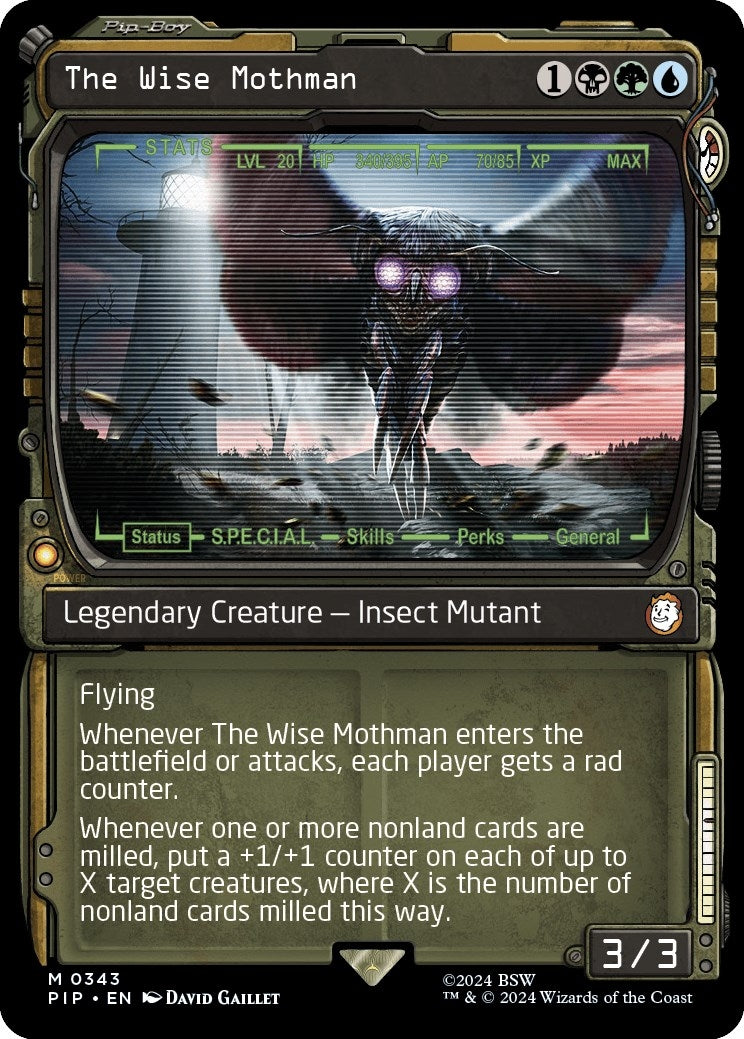 The Wise Mothman (Showcase) (343) (PIP)