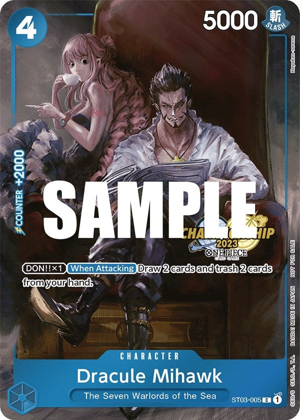 Dracule Mihawk (CS 2023 Celebration Pack) (ST03-005) (OP-PR)