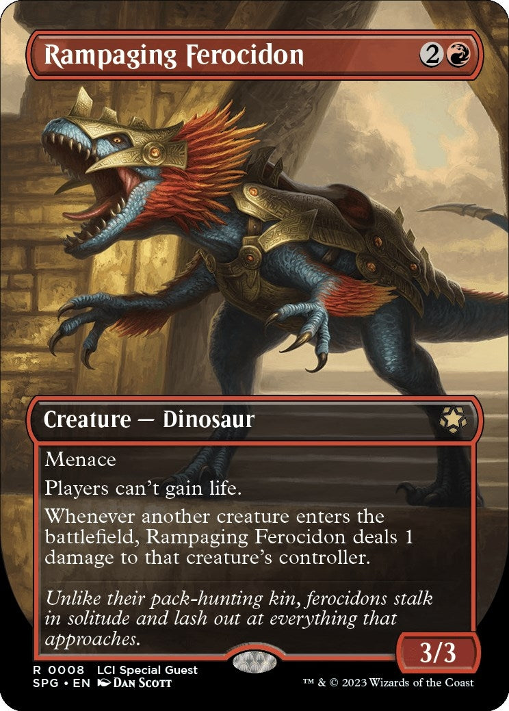 Rampaging Ferocidon (Borderless) (8) (SPG)