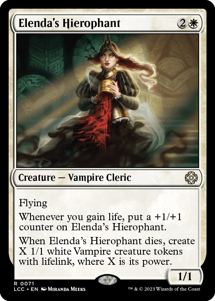 Elenda's Hierophant (71) (LCC)