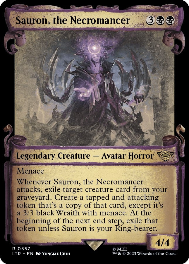 Sauron, the Necromancer (Showcase Scrolls) (557) (LTR)