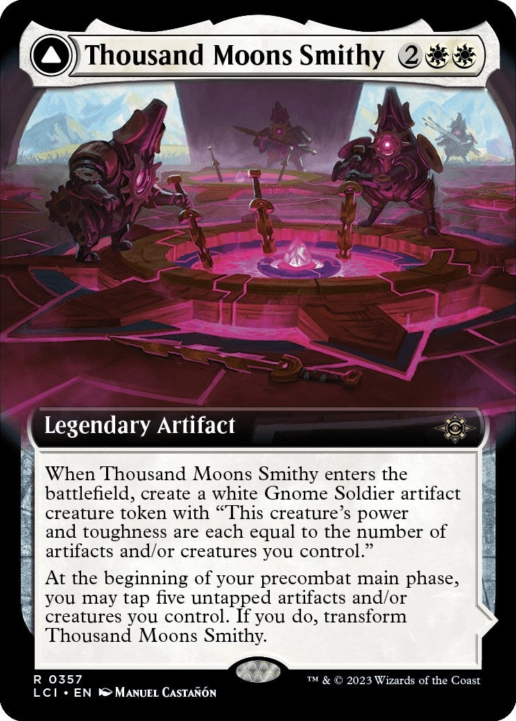 Thousand Moons Smithy (Extended Art) (357) (LCI)