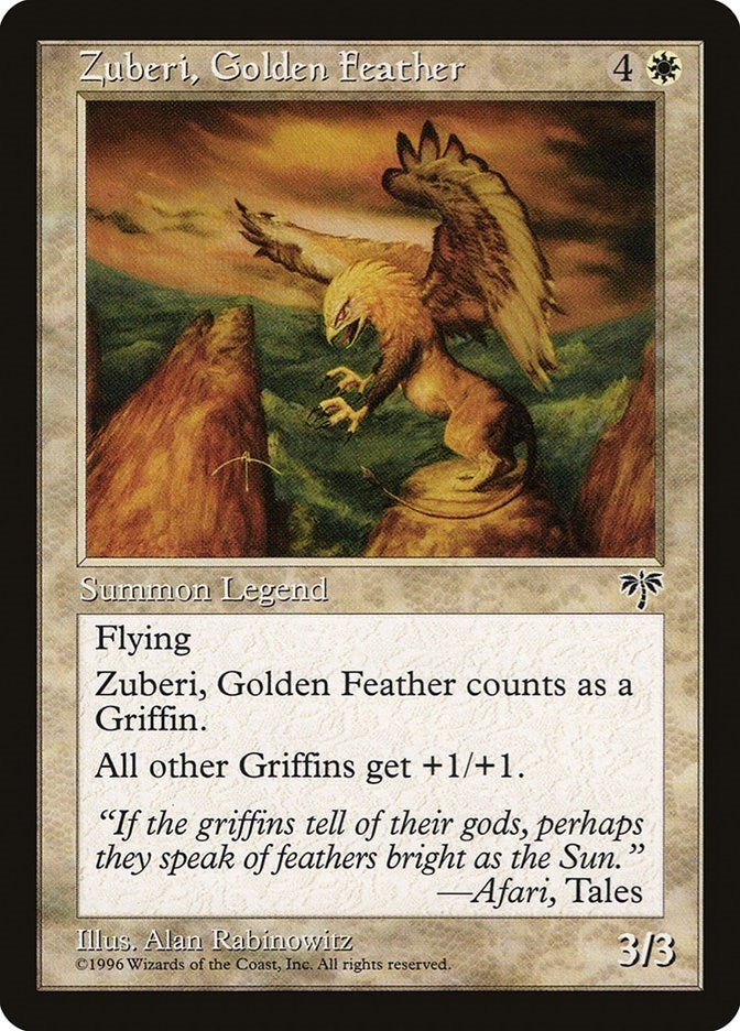 Zuberi, Golden Feather (MIR)