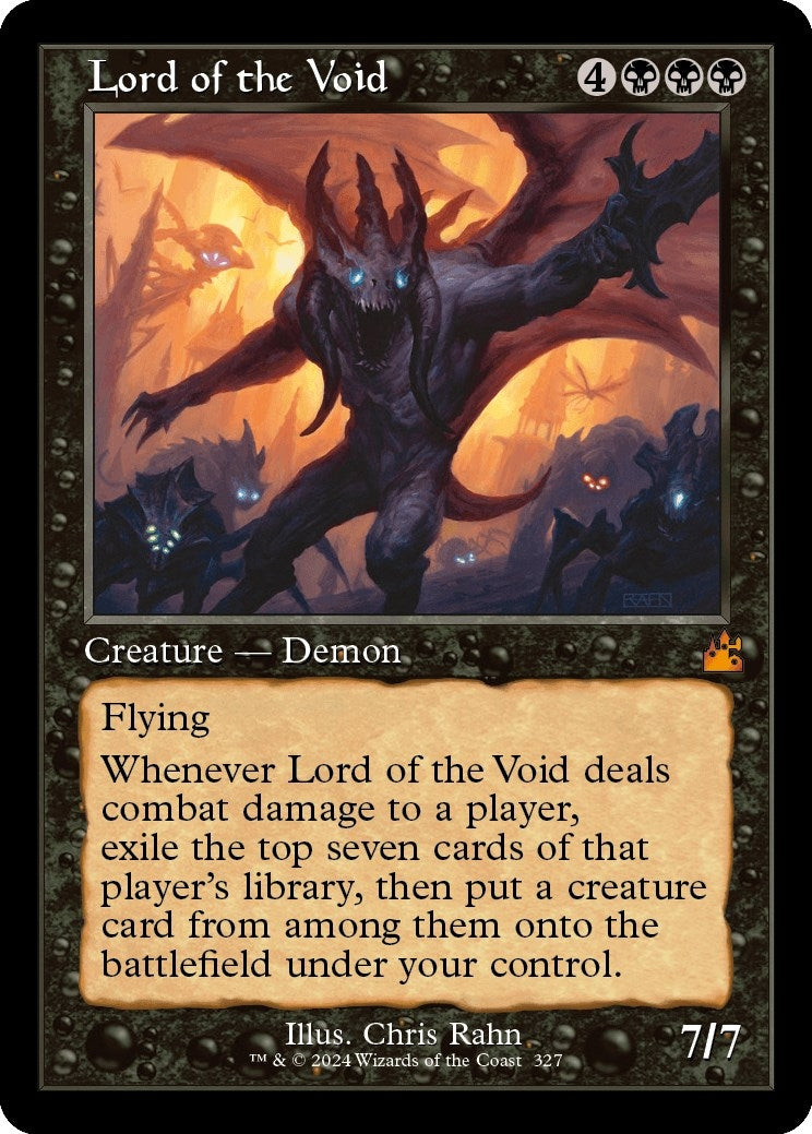 Lord of the Void (Retro Frame) (327) (RVR)