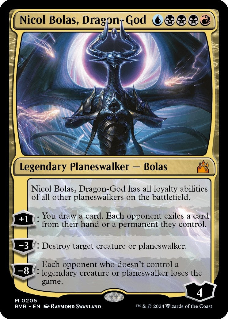 Nicol Bolas, Dragon-God (205) (RVR)