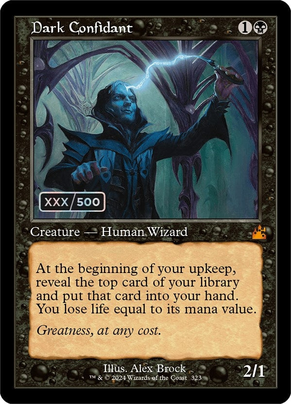 Dark Confidant (Retro Frame) (Serial Numbered) (323) (RVR)