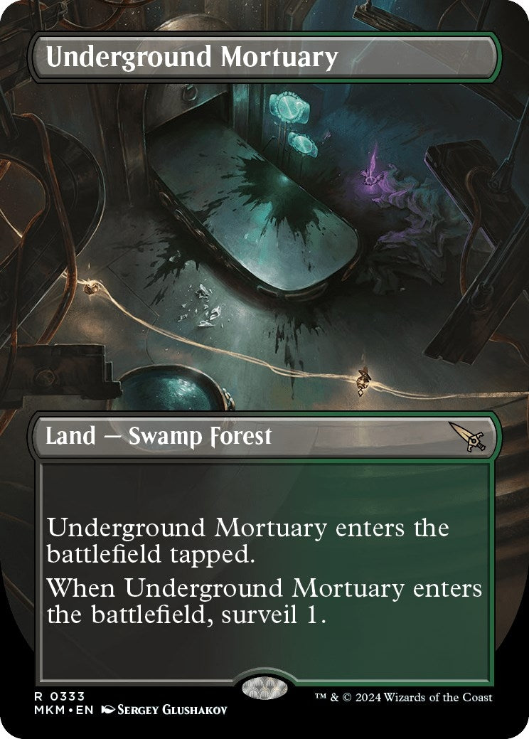 Underground Mortuary (Borderless) (333) (MKM)