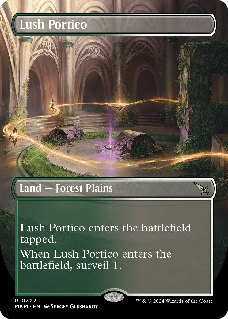 Lush Portico (Borderless) (327) (MKM)