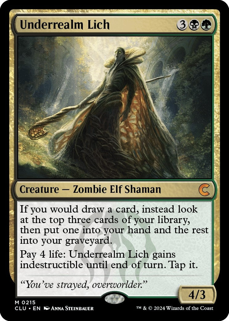 Underrealm Lich (215) (CLU)