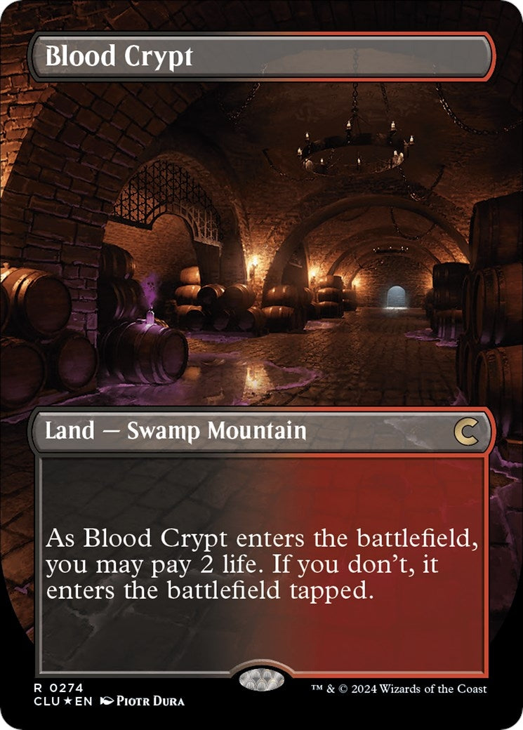 Blood Crypt (Borderless) (274) (CLU)