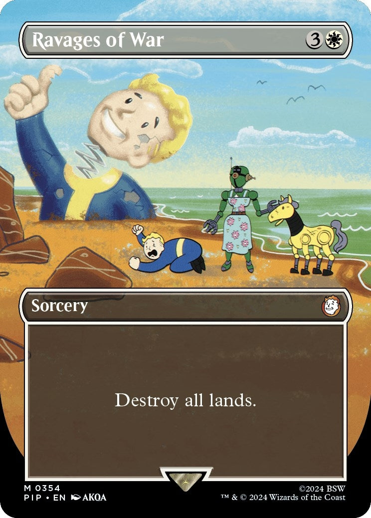 Ravages of War (Borderless) (354) (PIP)