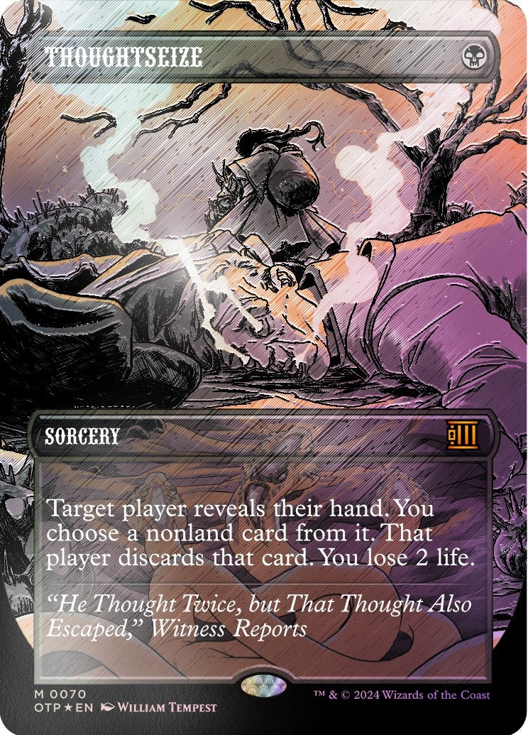 Thoughtseize (Textured Foil) (70) (OTP)
