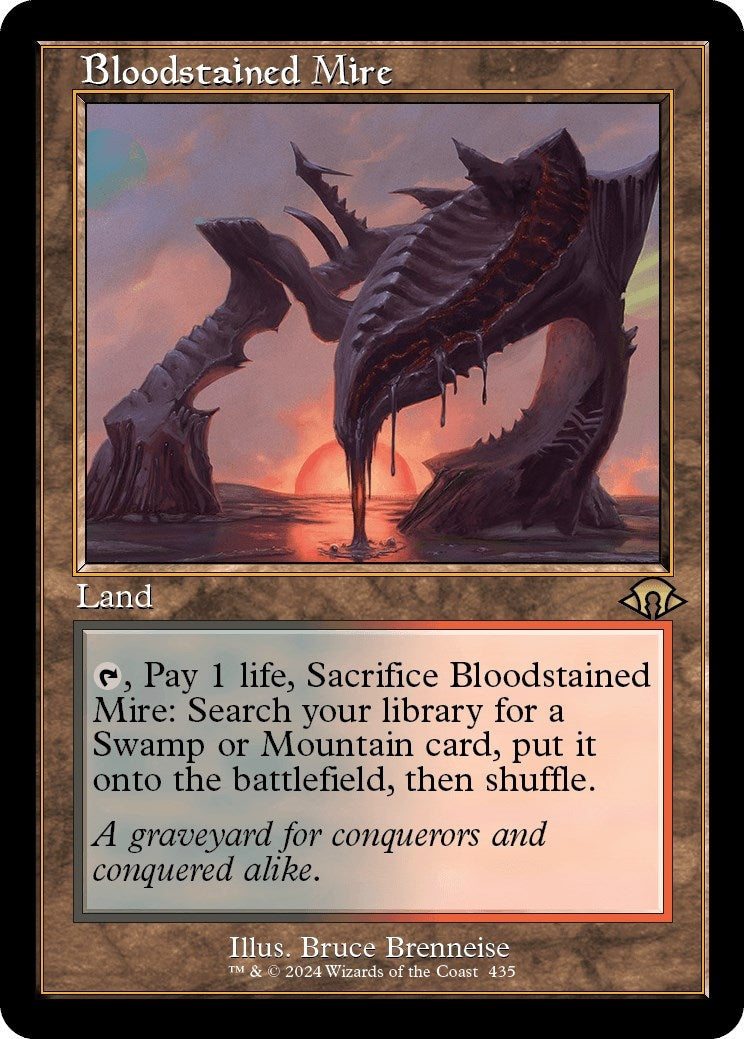 Bloodstained Mire (Retro Frame) (435) (MH3)
