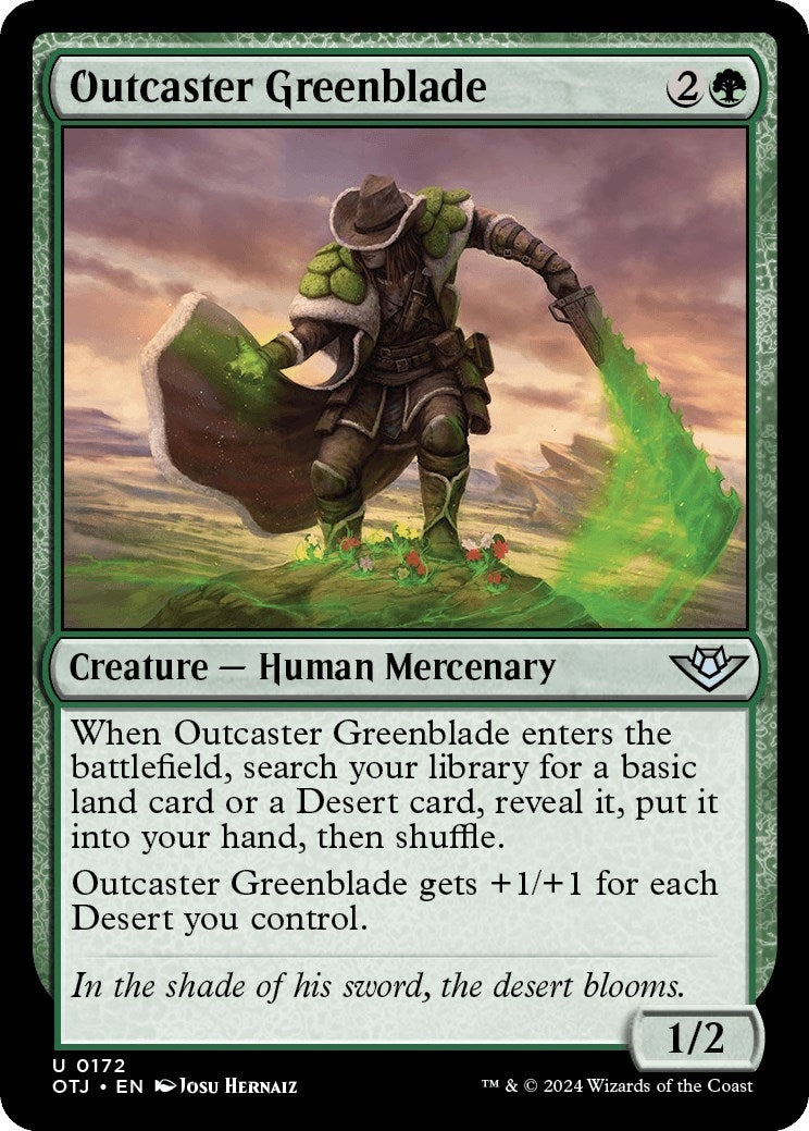 Outcaster Greenblade (172) (OTJ)
