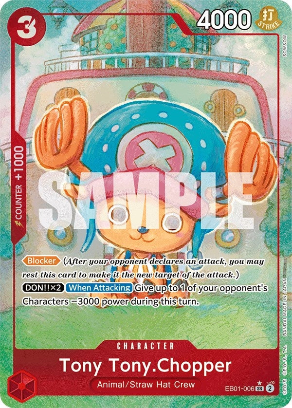 Tony Tony.Chopper (Alternate Art) (EB01-006) (EB-01)
