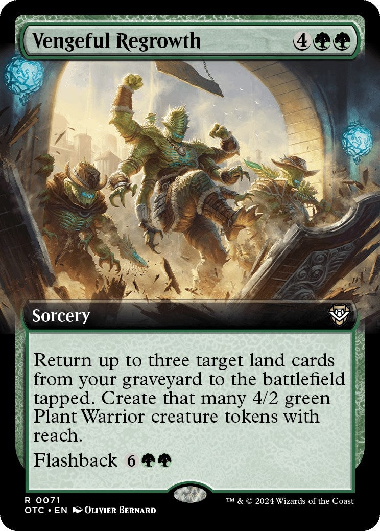 Vengeful Regrowth (Extended Art) (71) (OTC)