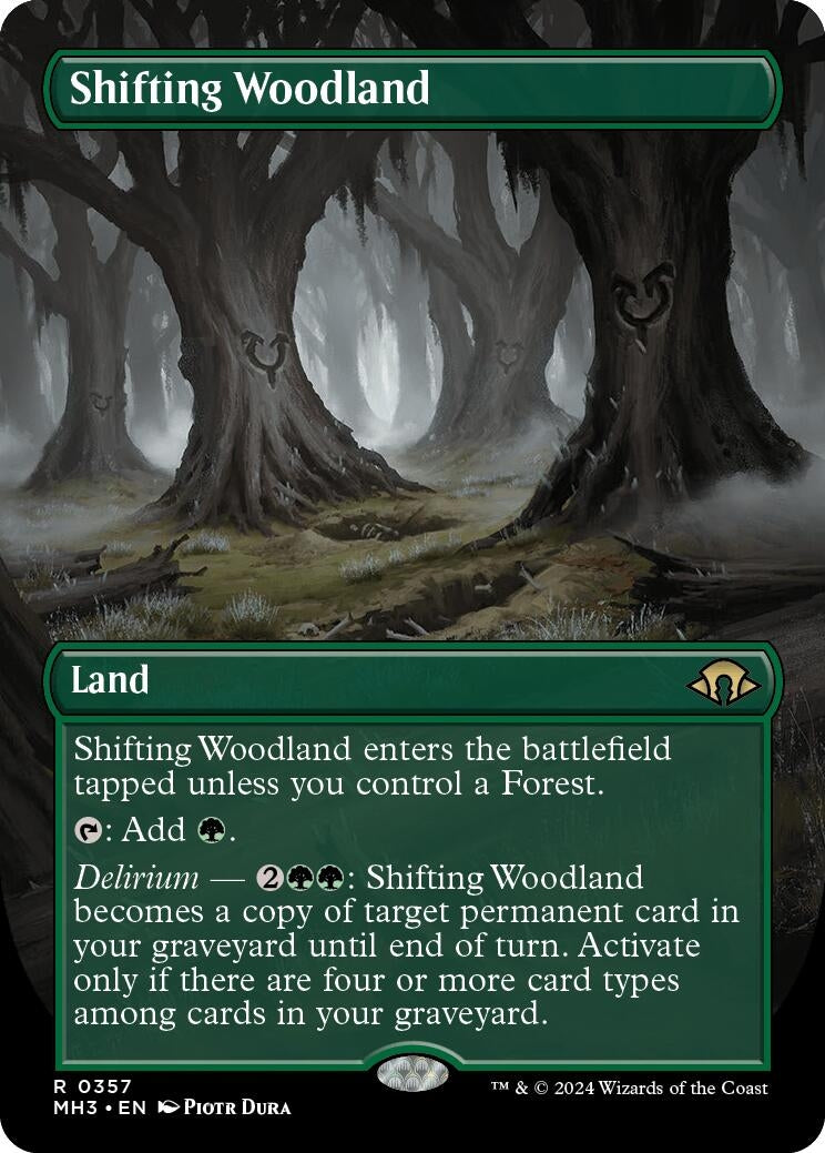 Shifting Woodland (Borderless) (357) (MH3)