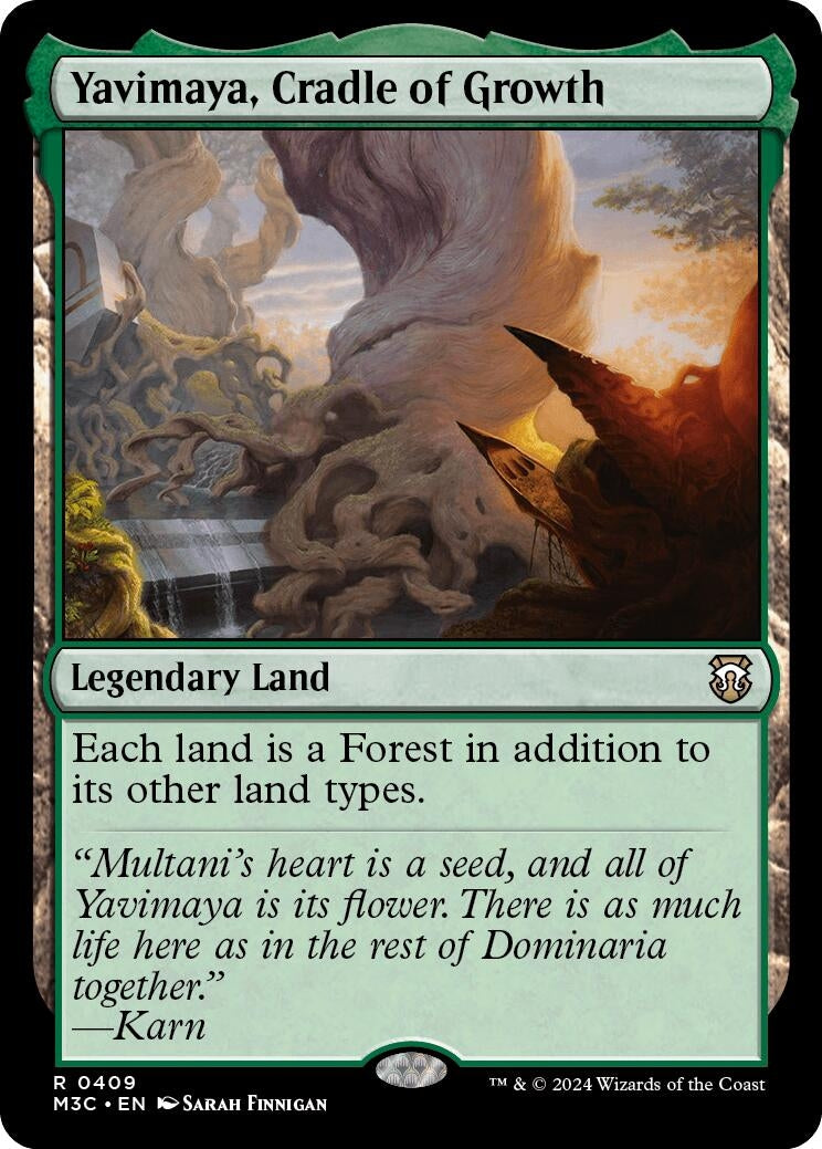 Yavimaya, Cradle of Growth (409) (M3C)