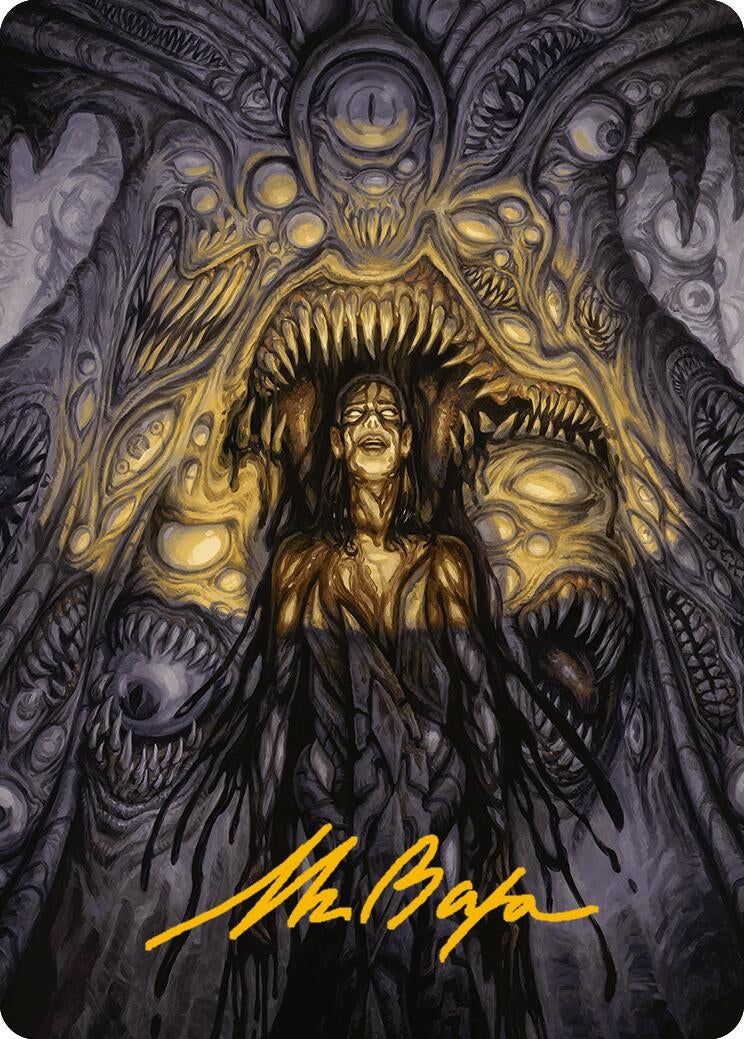 Image for Chthonian Nightmare Art Card (Gold-Stamped Signature) (37) - Magic: The Gathering