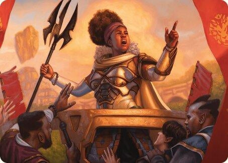 Image for Recruiter of the Guard Art Card (21) - Magic: The Gathering