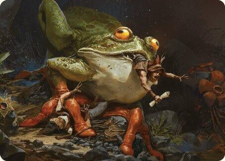 Image for Rampant Frogantua Art Card (32) - Magic: The Gathering