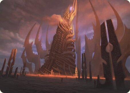 Image for Phyrexian Tower Art Card (23) - Magic: The Gathering