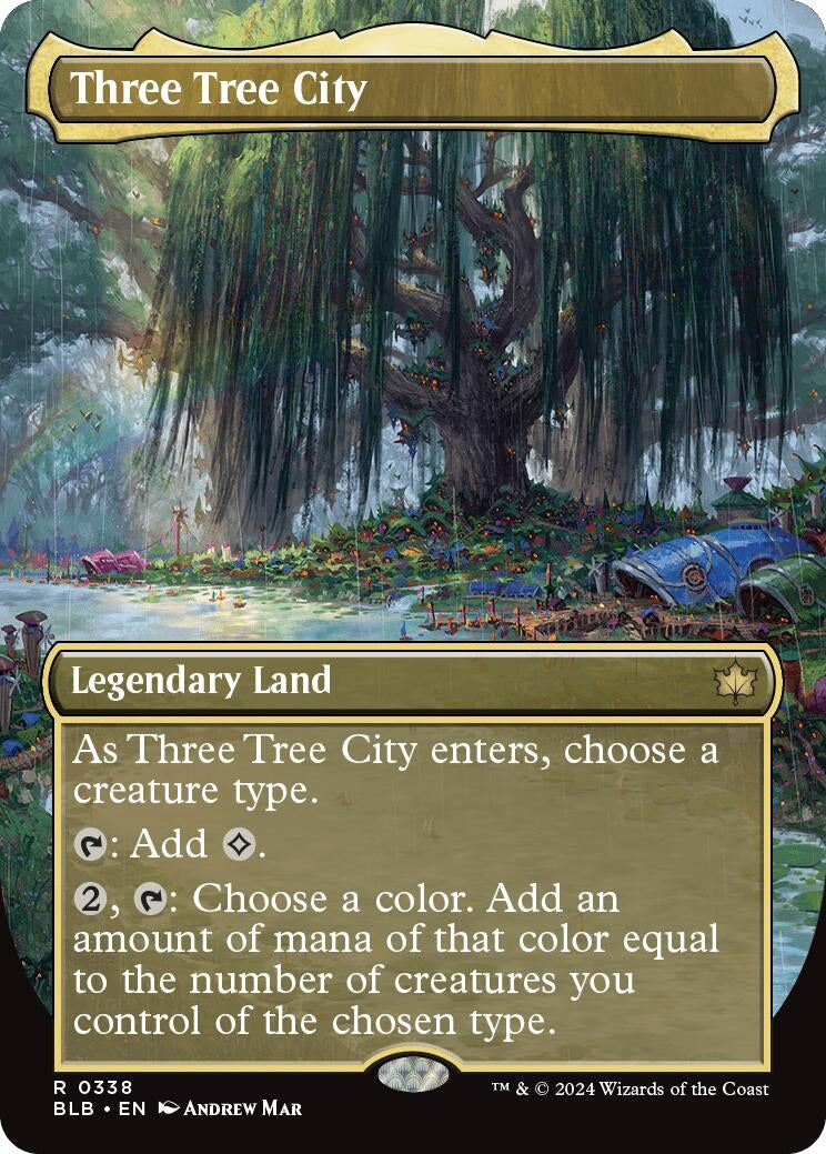 Three Tree City (Borderless) (0338) (338) (BLB)