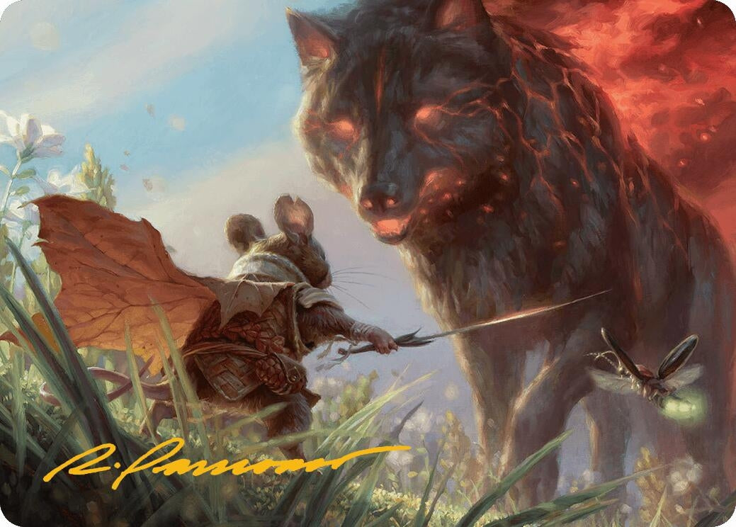 Image for Repel Calamity Art Card (Gold-Stamped Signature) (2) - Magic: The Gathering
