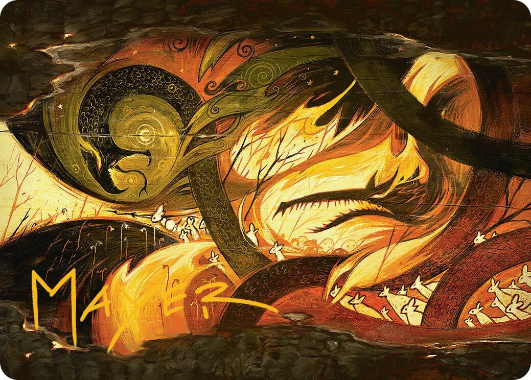 Image for Season of Loss Art Card (Gold-Stamped Signature) (17) - Magic: The Gathering