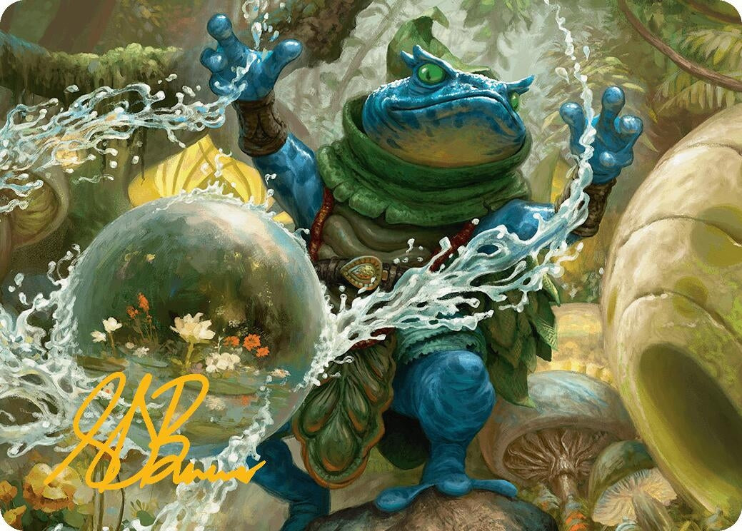 Image for Pond Prophet Art Card (Gold-Stamped Signature) (29) - Magic: The Gathering
