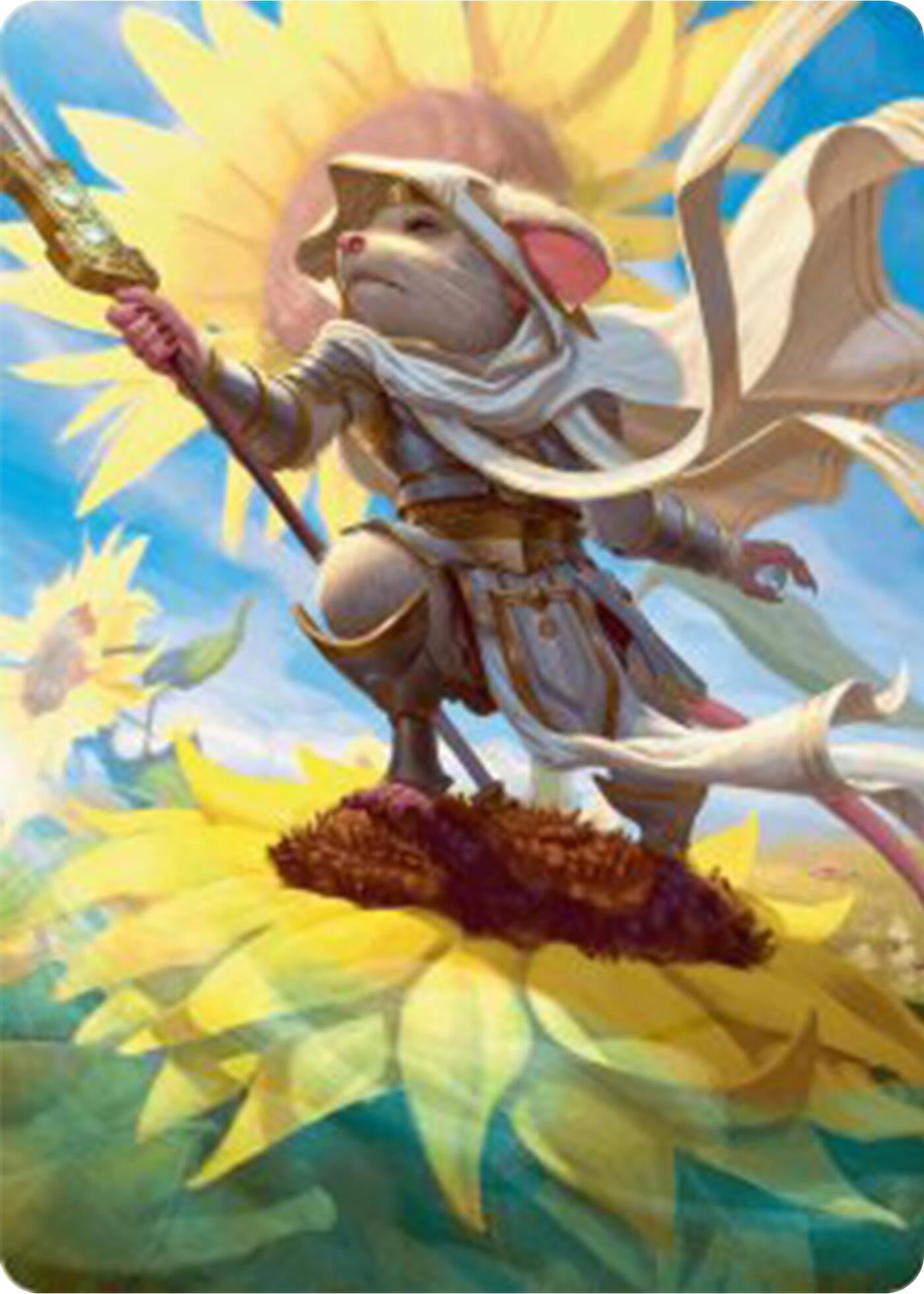 Image for Elspeth, Sun's Champion Art Card (53) - Magic: The Gathering