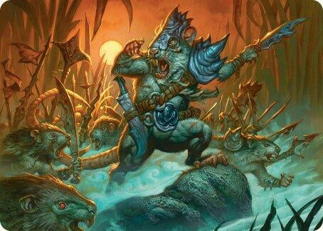 Image for Persistent Marshstalker Art Card (14) - Magic: The Gathering