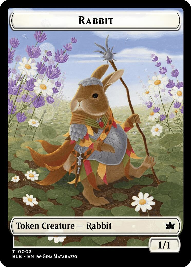 Image for Rabbit // Finch Formation Double-Sided Token (3 // 6) - Magic: The Gathering