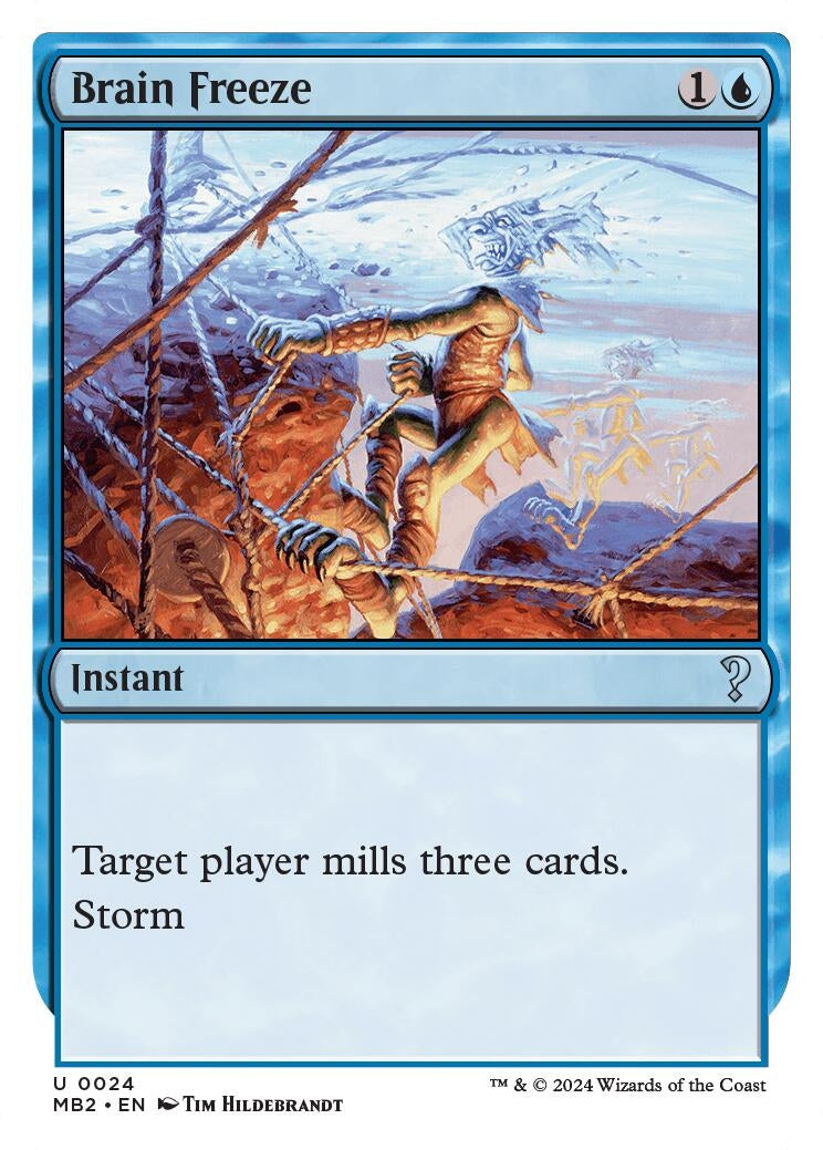 Brain Freeze (White Border) (24) (MB2)