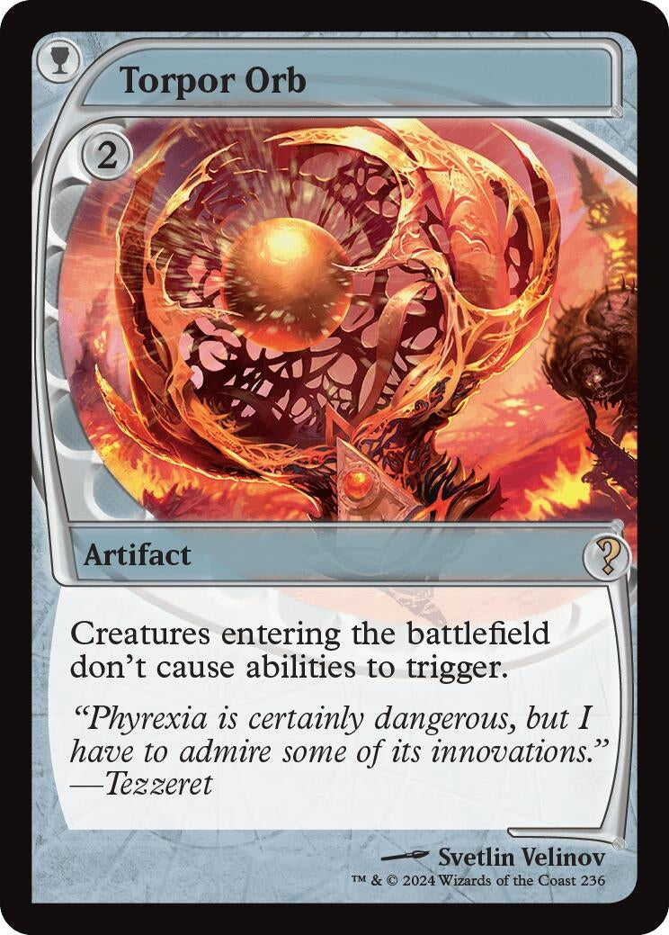Torpor Orb (Future Sight) (236) (MB2)