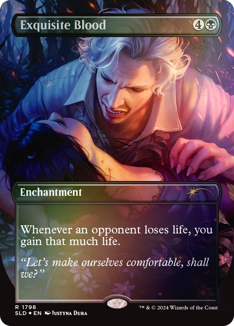 Exquisite Blood (Rainbow Foil) (1798) (SLD)